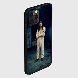 Чехол для iPhone 12 Pro Max Bones - образ психа, цвет: 3D-черный — фото 2