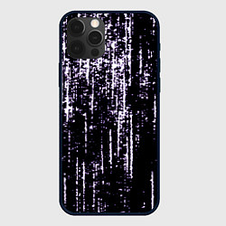 Чехол для iPhone 12 Pro Max Shade purple, цвет: 3D-черный