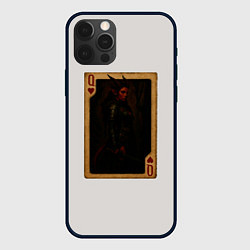 Чехол для iPhone 12 Pro Max Каллиста: дама червей, цвет: 3D-черный