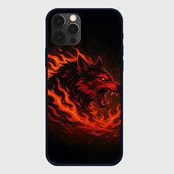 Чехол iPhone 12 Pro Max Инфернальный волк