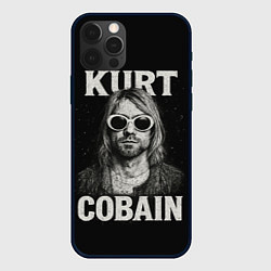 Чехол iPhone 12 Pro Max Курт Кобейн - гранж-арт