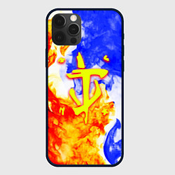 Чехол iPhone 12 Pro Max Doom битва огня