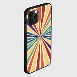 Чехол для iPhone 12 Pro Max Ретро спираль, цвет: 3D-черный — фото 2
