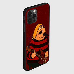 Чехол для iPhone 12 Pro Max Питер в Нирване, цвет: 3D-черный — фото 2
