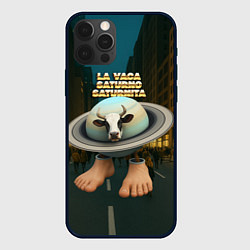 Чехол iPhone 12 Pro Max La Vaca Saturno Saturnita мем