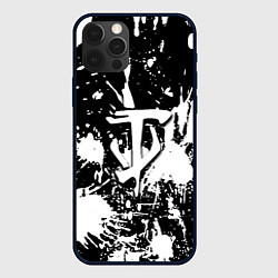 Чехол iPhone 12 Pro Max Doom белые краски