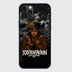 Чехол iPhone 12 Pro Max XXXTentacion со скрещенными руками