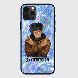Чехол iPhone 12 Pro Max XXXTentacion - скрещенные руки
