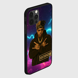 Чехол для iPhone 12 Pro Max XXXTentacion с цепью, цвет: 3D-черный — фото 2
