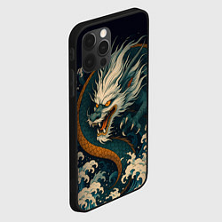 Чехол для iPhone 12 Pro Max Морской император - дракон, цвет: 3D-черный — фото 2