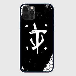 Чехол iPhone 12 Pro Max Doom соты краски