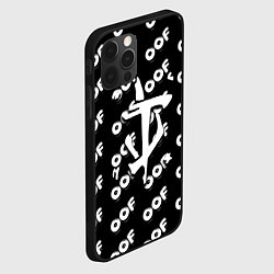 Чехол для iPhone 12 Pro Max Doom off black, цвет: 3D-черный — фото 2