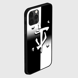 Чехол для iPhone 12 Pro Max Doom black geometry, цвет: 3D-черный — фото 2