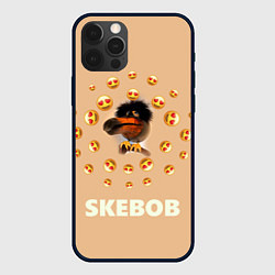 Чехол iPhone 12 Pro Max Мем скебоб и смайлики