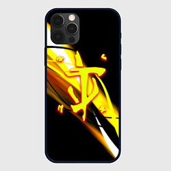 Чехол iPhone 12 Pro Max Doom геометрия из полос