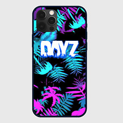 Чехол iPhone 12 Pro Max Dayz неоновые тропики