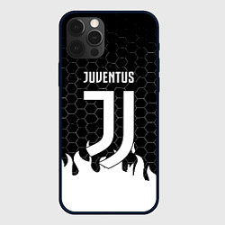 Чехол iPhone 12 Pro Max Juventus соты огонь