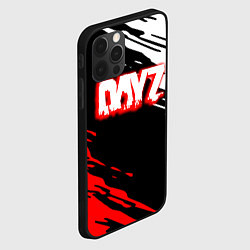Чехол для iPhone 12 Pro Max Dayz краски штрихи, цвет: 3D-черный — фото 2