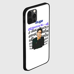 Чехол для iPhone 12 Pro Max Шуга - BTS, цвет: 3D-черный — фото 2