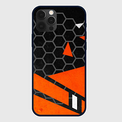Чехол для iPhone 12 Pro Max Геометрическая абстракция, цвет: 3D-черный