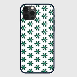 Чехол iPhone 12 Pro Max Цветочная текстура