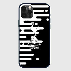 Чехол для iPhone 12 Pro Max Тоттенхэм Хотспур геометрия, цвет: 3D-черный