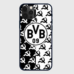 Чехол iPhone 12 Pro Max Borussia паттерн ссср
