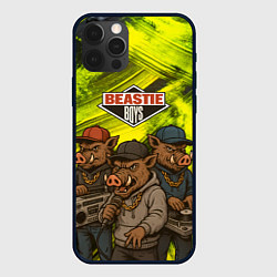 Чехол iPhone 12 Pro Max Beastie boys в образе кабанов