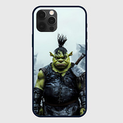 Чехол для iPhone 12 Pro Max Шрек панк в доспехах, цвет: 3D-черный