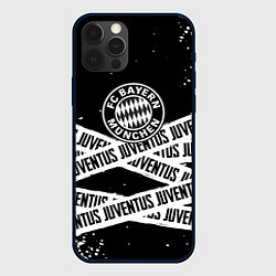 Чехол для iPhone 12 Pro Max Бавария Мюнхен x Ювентус, цвет: 3D-черный