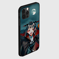 Чехол для iPhone 12 Pro Max Вампирша МаоМао - Монолог Фармацевта аниме Хэллоуи, цвет: 3D-черный — фото 2
