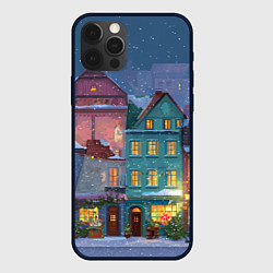 Чехол iPhone 12 Pro Max Новогодний дворик