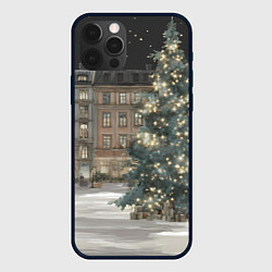 Чехол iPhone 12 Pro Max Елка во дворе