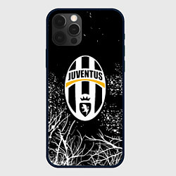 Чехол iPhone 12 Pro Max Ювентус белые деревья