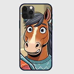 Чехол iPhone 12 Pro Max Конь и недоразумение