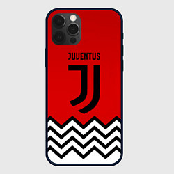 Чехол iPhone 12 Pro Max Ювентус полосы спорт