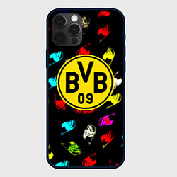 Чехол iPhone 12 Pro Max Borussia хвост феи неон