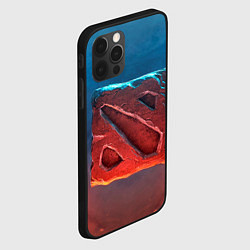 Чехол для iPhone 12 Pro Max Dota 2: Symbol, цвет: 3D-черный — фото 2