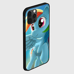 Чехол для iPhone 12 Pro Max My littlle pony, цвет: 3D-черный — фото 2