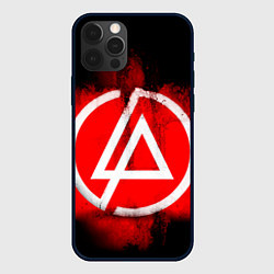 Чехол для iPhone 12 Pro Max Linkin Park: Red style, цвет: 3D-черный
