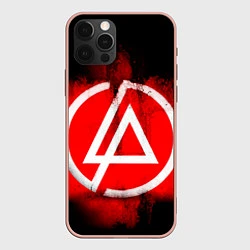 Чехол iPhone 12 Pro Max Linkin Park: Red style