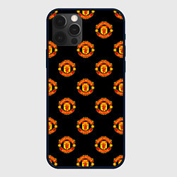 Чехол iPhone 12 Pro Max Manchester United Pattern