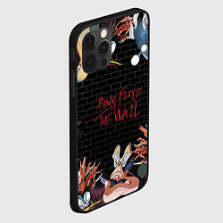 Чехол для iPhone 12 Pro Max Pink Floyd: The Wall, цвет: 3D-черный — фото 2