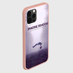 Чехол для iPhone 12 Pro Max Imagine Dragons: Silence, цвет: 3D-светло-розовый — фото 2
