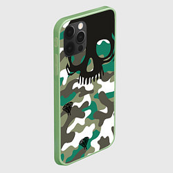 Чехол для iPhone 12 Pro Max Камуфляж, цвет: 3D-салатовый — фото 2