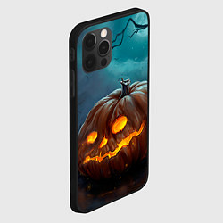 Чехол для iPhone 12 Pro Max Тыква, цвет: 3D-черный — фото 2