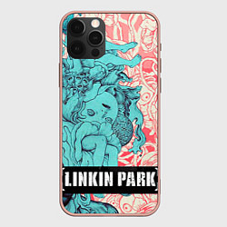 Чехол для iPhone 12 Pro Max Linkin Park: Sky Girl, цвет: 3D-светло-розовый