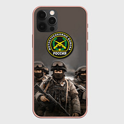 Чехол iPhone 12 Pro Max Мотострелковые войска - солдаты