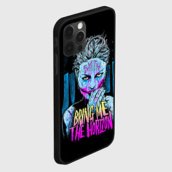 Чехол для iPhone 12 Pro Max BMTH: Acid Girl, цвет: 3D-черный — фото 2