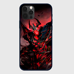 Чехол для iPhone 12 Pro Max Shadow Fiend, цвет: 3D-черный